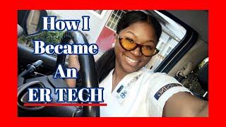 HOW I BECAME AN ER TECH | 12 HOUR SHIFTS | EMERGENCY ROOM | NURSE TECH | STUDENT NURSE