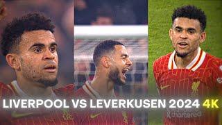 Liverpool vs Bayer Leverkusen 2024 UCL / RARE CLIPS ● SCENEPACK 4K (With AE CC and TOPAZ)