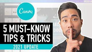 5 CANVA TIPS AND TRICKS You Wish You Knew Earlier // Canva Tutorial