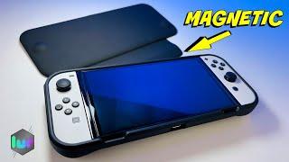 Nintendo Oled Switch Magentic Pro Case flip cover