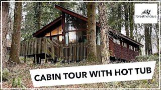 Forest Holidays - Forest of Dean Cabin Tour with hot tub