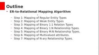 ER to Relational mapping- ER diagram conversion into Tables(Relations)-Logical Database Design