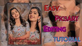 Easy PicsArt Editing tutorial for fanpages ️