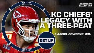 Patrick Mahomes ALREADY THE GOAT with a 3-peat?  + Brandon Aiyuk & CeeDee Lamb's future | Get Up