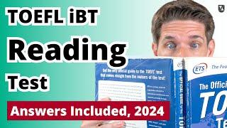 TOEFL iBT Reading Practice Test With Answers (2024)