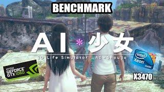 Benchmark Ai Shoujo on Intel Xeon X3470 with Geforce GTX 1060 6GB (SFW)