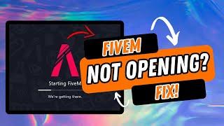 FiveM Wont open Fix! - Simple FIX