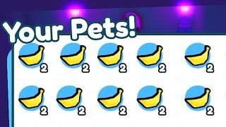 How to get the BANANA PET FAST!  Tips and more (Pet Simulator X)