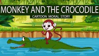 Moral Stories for kids || Crocodile and monkey