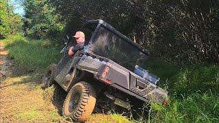 Polaris Ranger 570, Uforce 1000, and Cforce 600 take on some sketchy terrain.