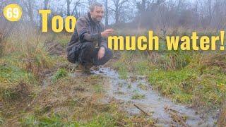 Repairing Deep Ruts and Tackling Water Flow Challenges Around the Property! | #69