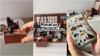 [UNBOXING BLIND BOX] Đập hộp Miniature: ngôi nhà Nhật Bản | Châu Muối