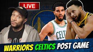 Warriors Celtics Post game live