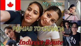 Punjab To Canada | Via Albania | Full Jourany Vlog | 2021 |