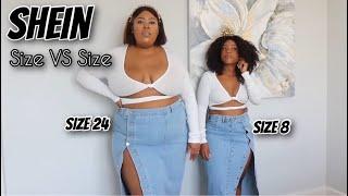 Size vs Size ft. My Sister @zazilemkeez | SHEIN Try-On Haul | Siza Ndlovu