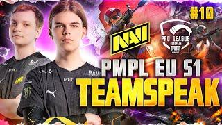 Title-Winning NAVI Teamspeak at PMPL European Championship Season 1