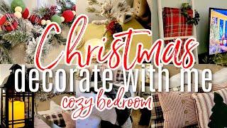 CHRISTMAS CLEAN AND DECORATE WITH ME 2021 // COZY CHRISTMAS BEDROOM // DECORATING FOR CHRISTMAS 2021