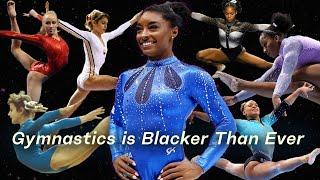 is gymnastics becoming a black sport?