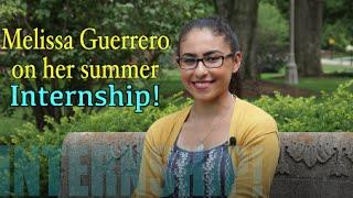 Why You Should Pursue an Internship! with Melissa Guerrero