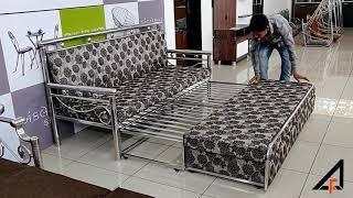 SOFA COME BED (sofa cum bed) #furniture #spacesavingfurniture #sofa