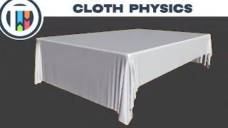 Cloth Physics in Blender 2.8 Eevee | TutsByKai