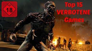 Top 15 VERBOTENE & Indizierte Videospiele aller Zeiten