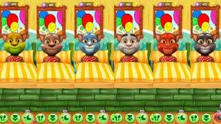 6 Color Rainbow  Brown  Blue  White  Red ️ Gray  My Talking Tom 2 Vs My Talking Tom 2