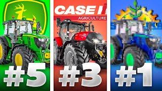 Most POPULAR Tractor Brands In The World RANKED!