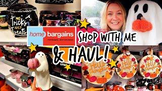 HOME BARGAINS SHOP WITH ME & HAUL! HALLOWEEN! HEALTH UPDATE! DISNEY PLANS?! 