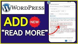 How to Add Read-More to Long Posts in WordPress (2024)