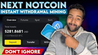 Next Notcoin Mining App - New Crypto Mining App 2024 | OCEAN Crypto Mining - Wave on SUI Mining