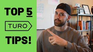 Top 5 Turo Car Rental Tips and Tricks (Host Experience) | Starting a Turo Business