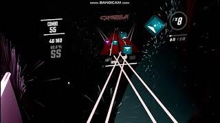 (Beat Saber) When You forget to enable Smooth Camera on a live play and speed map