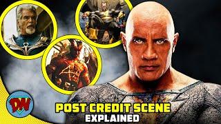 Black Adam Post Credit Scene & Ending | Explained in Hindi