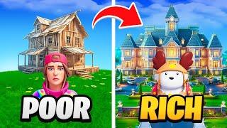 Poor vs Rich Mansion!