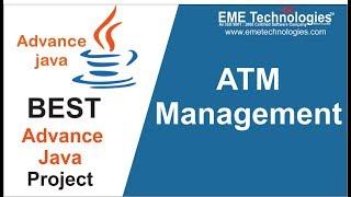 ATM Management System Project in Advance Java | Free Download Java Projects with Source Code