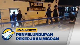 Polisi Amankan Perahu Penyelundupkan Pekerja Migran