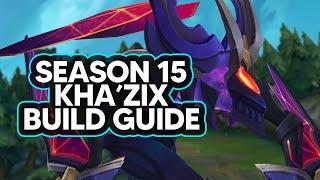 Season 15 Kha'Zix Build Guide - Korea Challenger 70% Winrate Season 14