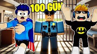 KARDEŞİMLE HAPİSHANEDE 100 GÜN GEÇİRDİK  Roblox