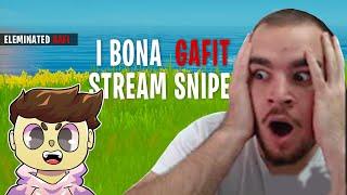 E KENA MBYT GAFIN NË FORTNITE (SHUME QESHARAKE)