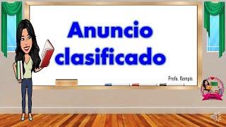 Anuncios clasificados