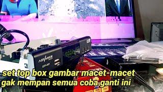 set top box gambar macet macet