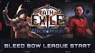 [PATH OF EXILE | 3.24] – BLEED BOW GLADIATOR – SSF LEAGUE START SIMULATION!