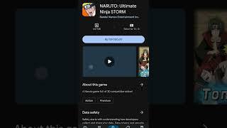 Download Naruto ultimate ninja storm Mobile #shorts #naruto #mobile #android #ios #download #anime