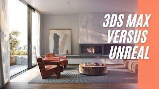 Unreal Engine versus 3ds Max with Corona Renderer | Comparing speed and quality