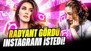 RADIANT OLDUĞUMU GÖREN KIZ BANA YÜRÜDÜ !! INSTAGRAM VERDİM