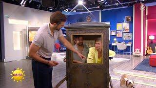 Karen Heinrichs versteckt 🩹Wurst🩹- FFS - SAT 1 Frühstücksfernsehen - 18. July  2024