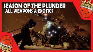 EVERYTHING NEW in Destiny 2 Season of the Plunder (Season 18 Weapons, Exotics & Kings Fall)