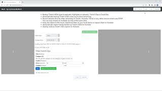 How to automatically export Twitch VODs to Youtube, with chat overlay!