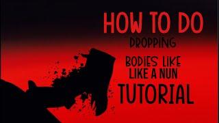 How to do the “Dropping bodies like a nun” trend! //Roblox Tutorial  // Aurella// Og: @Qualo